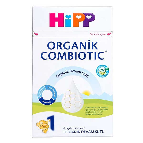 شیر خشک ارگانیک هیپ Hipp شماره 1 حجم 800 گرم