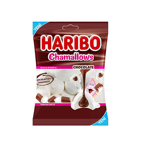 مارشمالو هاریبو حاوی شکلات حجم 62 گرم
