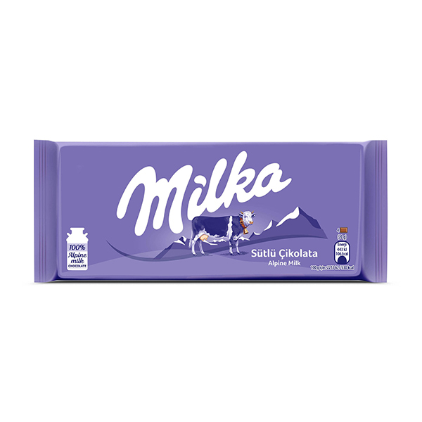 شکلات شیری میلکا الپن حجم 100 گرم