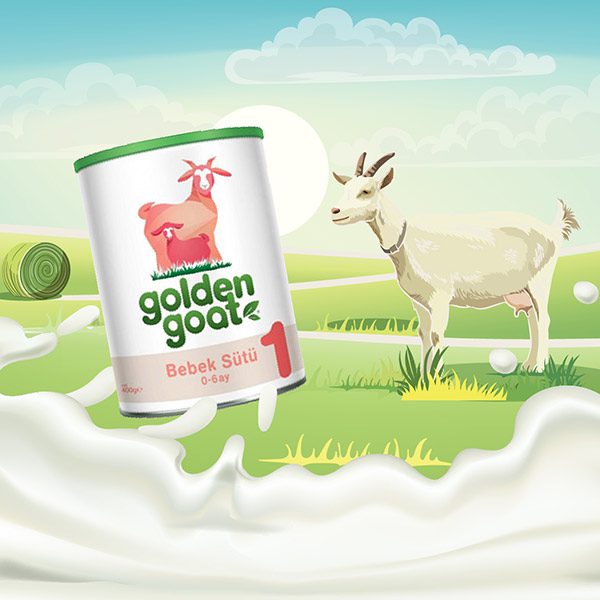 شیرخشک بز گلدن گات Golden Goat شماره 1 حجم 400 گرم