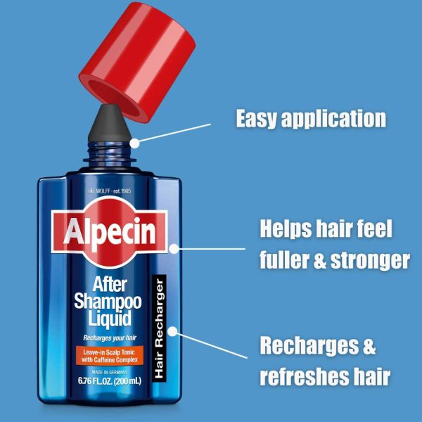 محلول آلپسین Alpecin کافئین دار ضد ریزش لیکوئید حجم 200 میلی