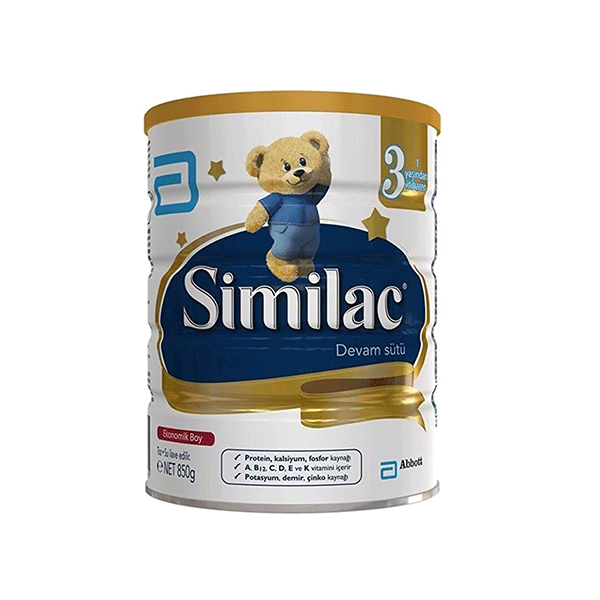 شیر خشک سیمیلاک Similac شماره 3 حجم 850 گرم