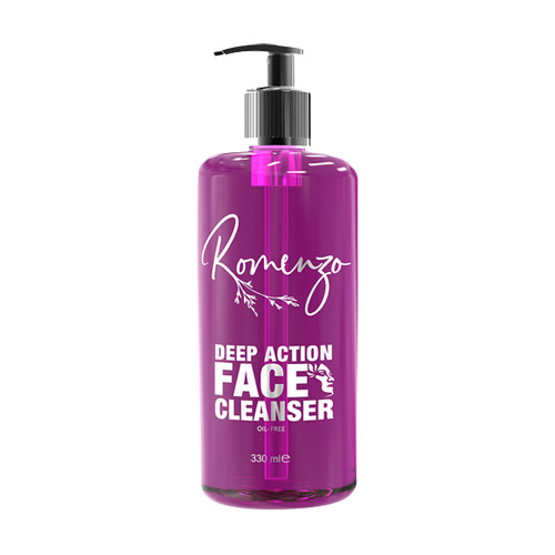 Romenzo Deep Action Face Cleanser 500x500 1