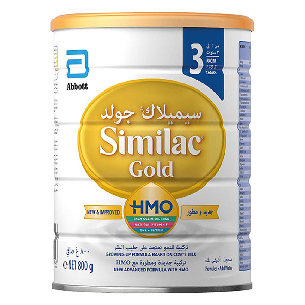 شیر خشک سیمیلاک گلد Similac Gold شماره 3 حجم 800 گرم