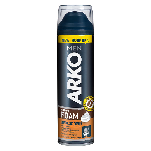 فوم اصلاح آرکو ARKO مدل انرژی کافه حجم 200 میلی