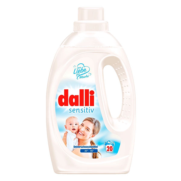 مایع لباس کودک دالی dalli سنستیو 20 بار حجم 1.1 لیتر