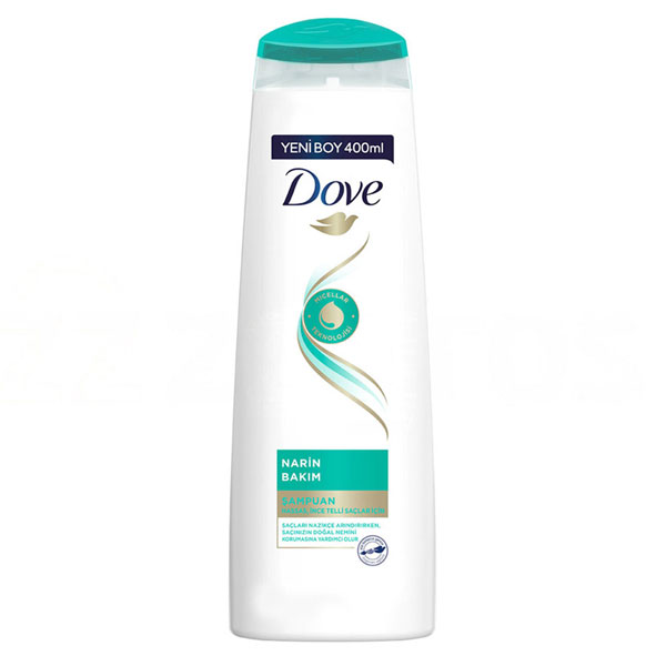 شامپو داو Dove مخصوص موهای نازک و حساس حجم 400 میلی