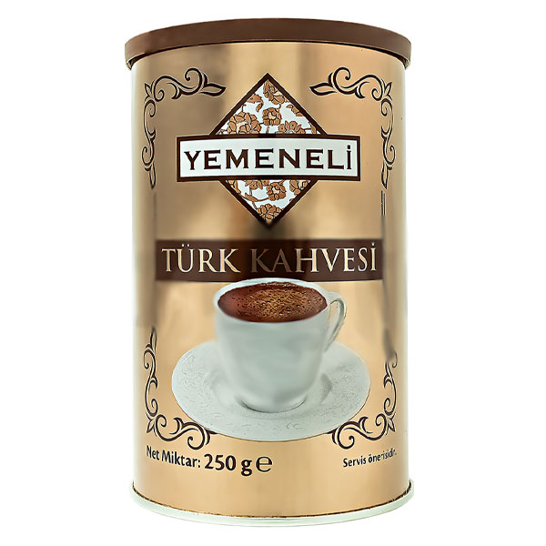 پودر قهوه ترک یمنلی حجم 250 گرم